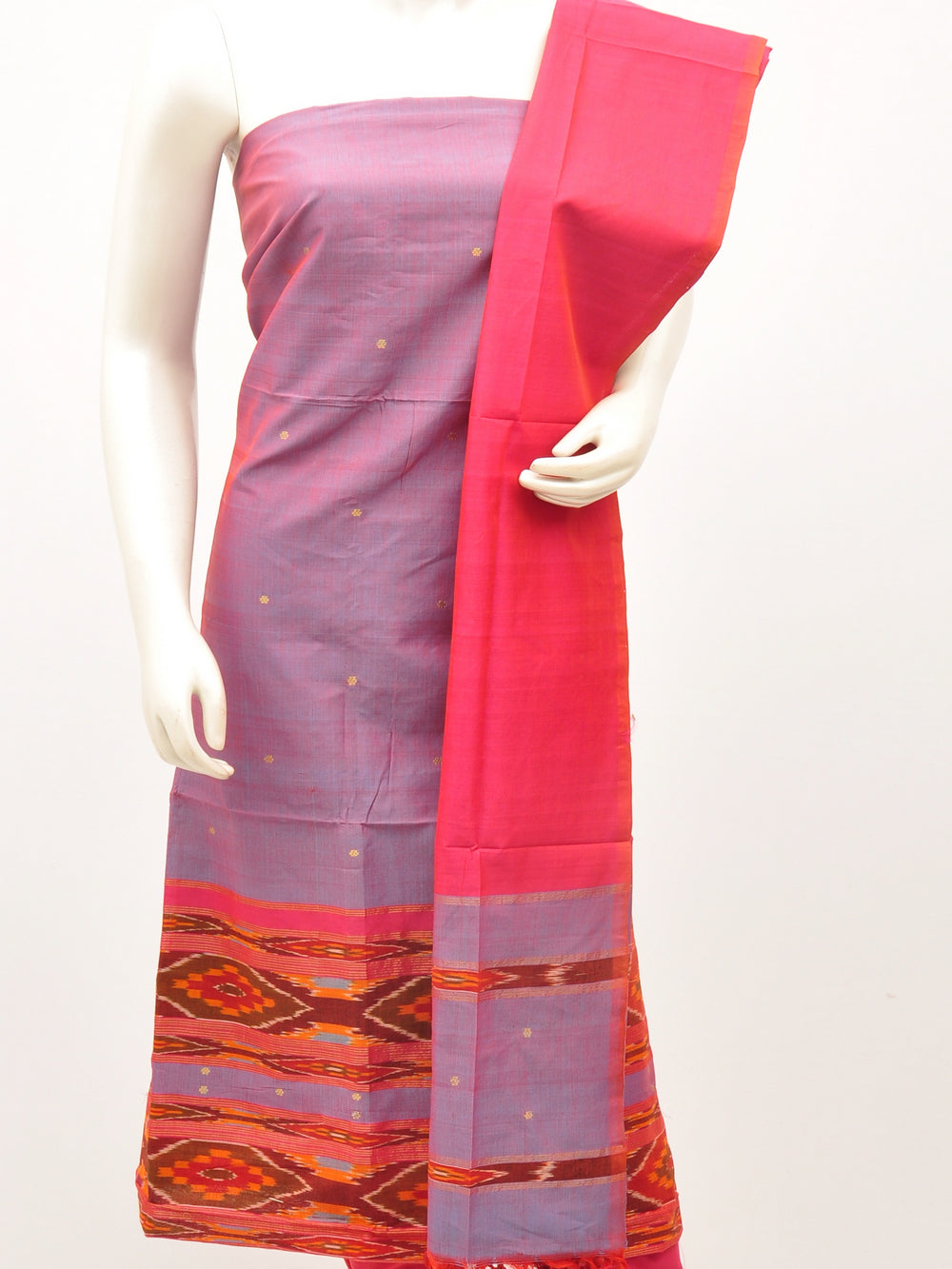 Silk   Woven Designer Dress Material [60606071]