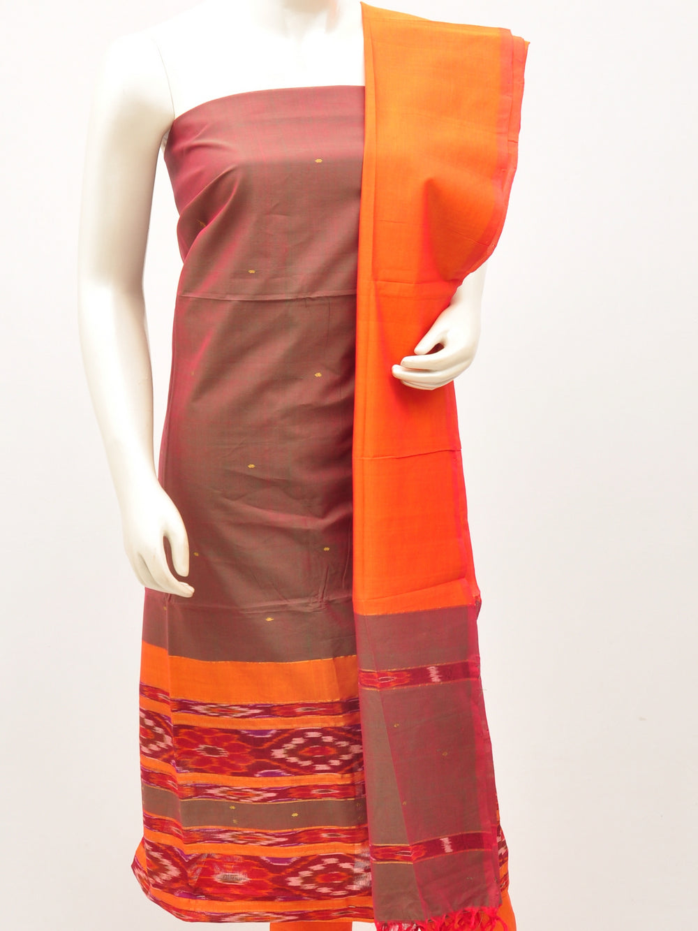 Silk   Woven Designer Dress Material [60606074]