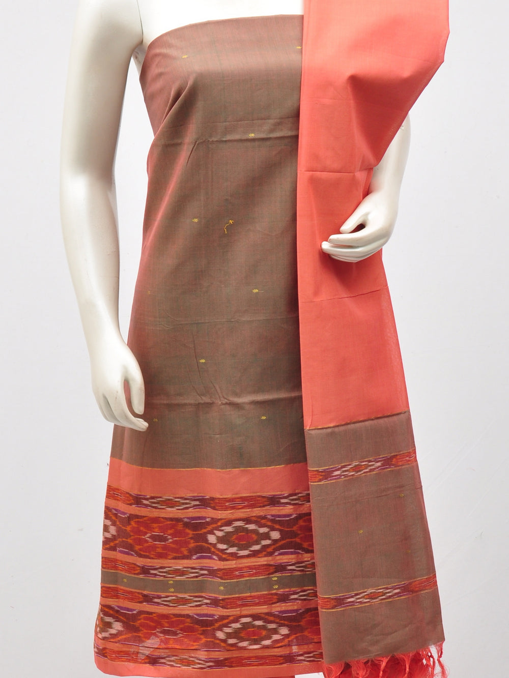 Silk   Woven Designer Dress Material [60717010]