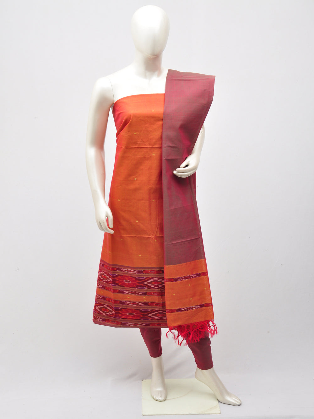 Silk   Woven Designer Dress Material [60717012]
