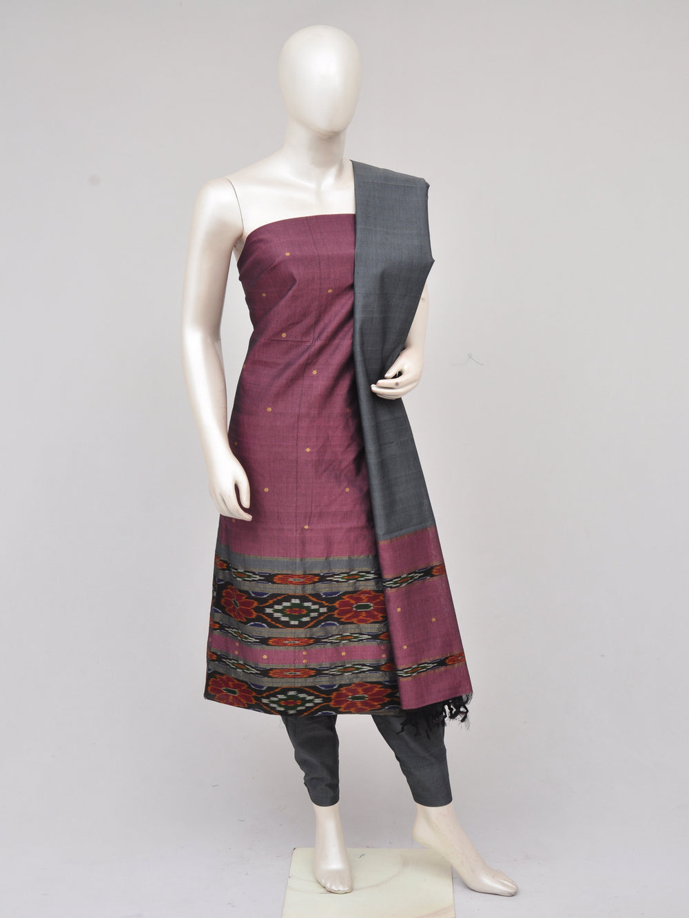 Silk  Woven Designer Dress Material [D61216021] - DressesForWomen.IN