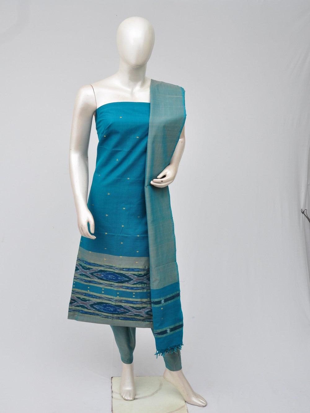 Silk   Woven Designer Dress Material [D70908023]