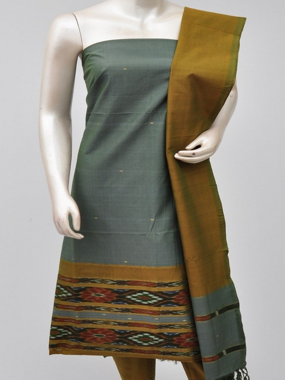 Silk   Woven Designer Dress Material [D70912041]