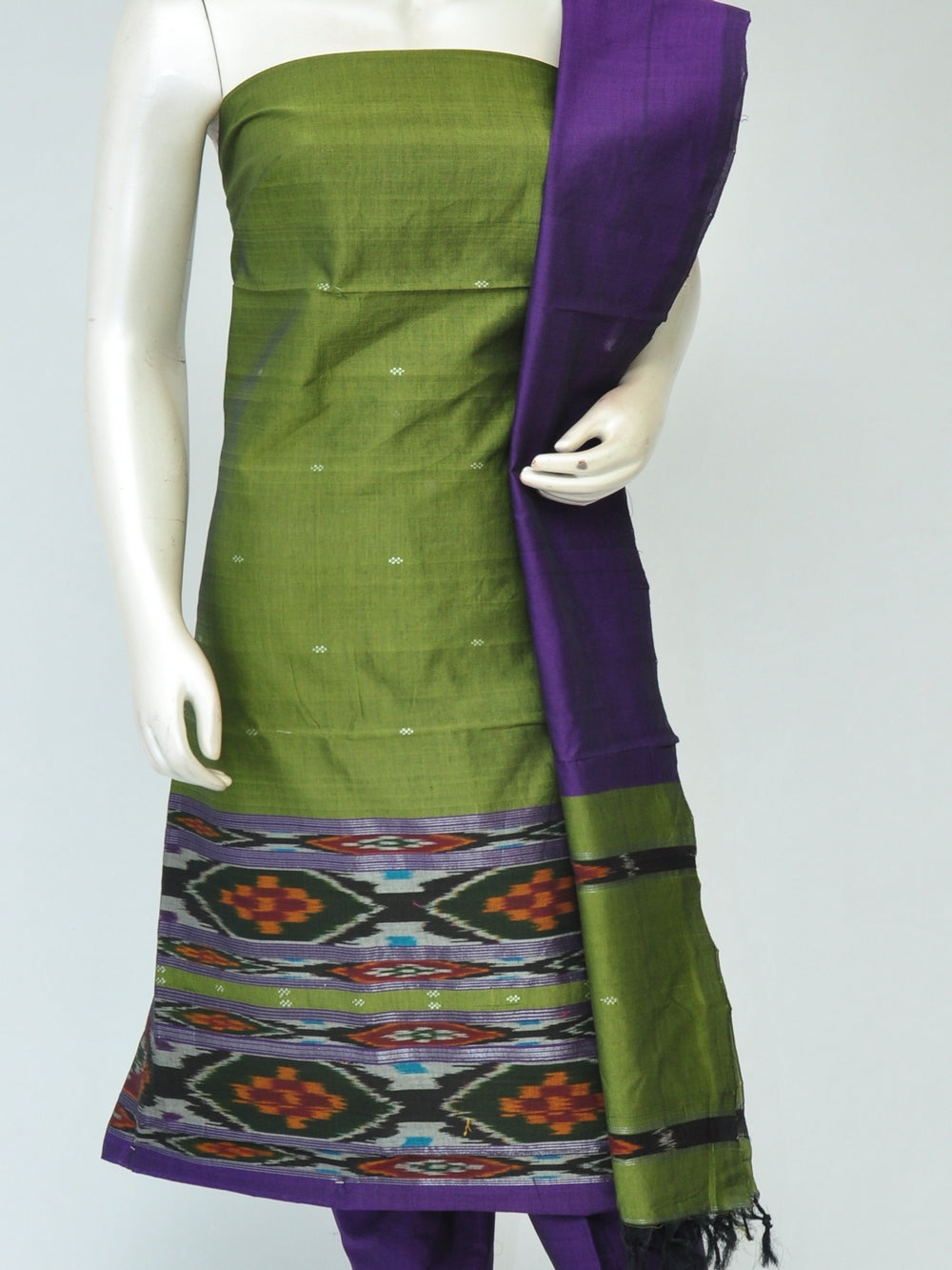 Silk   Woven Designer Dress Material [D80127004]