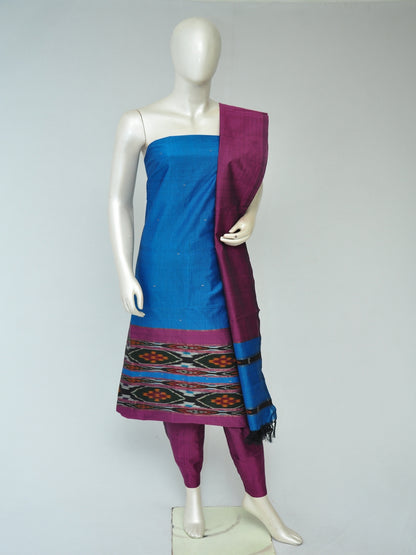 Silk   Woven Designer Dress Material [D80127022]