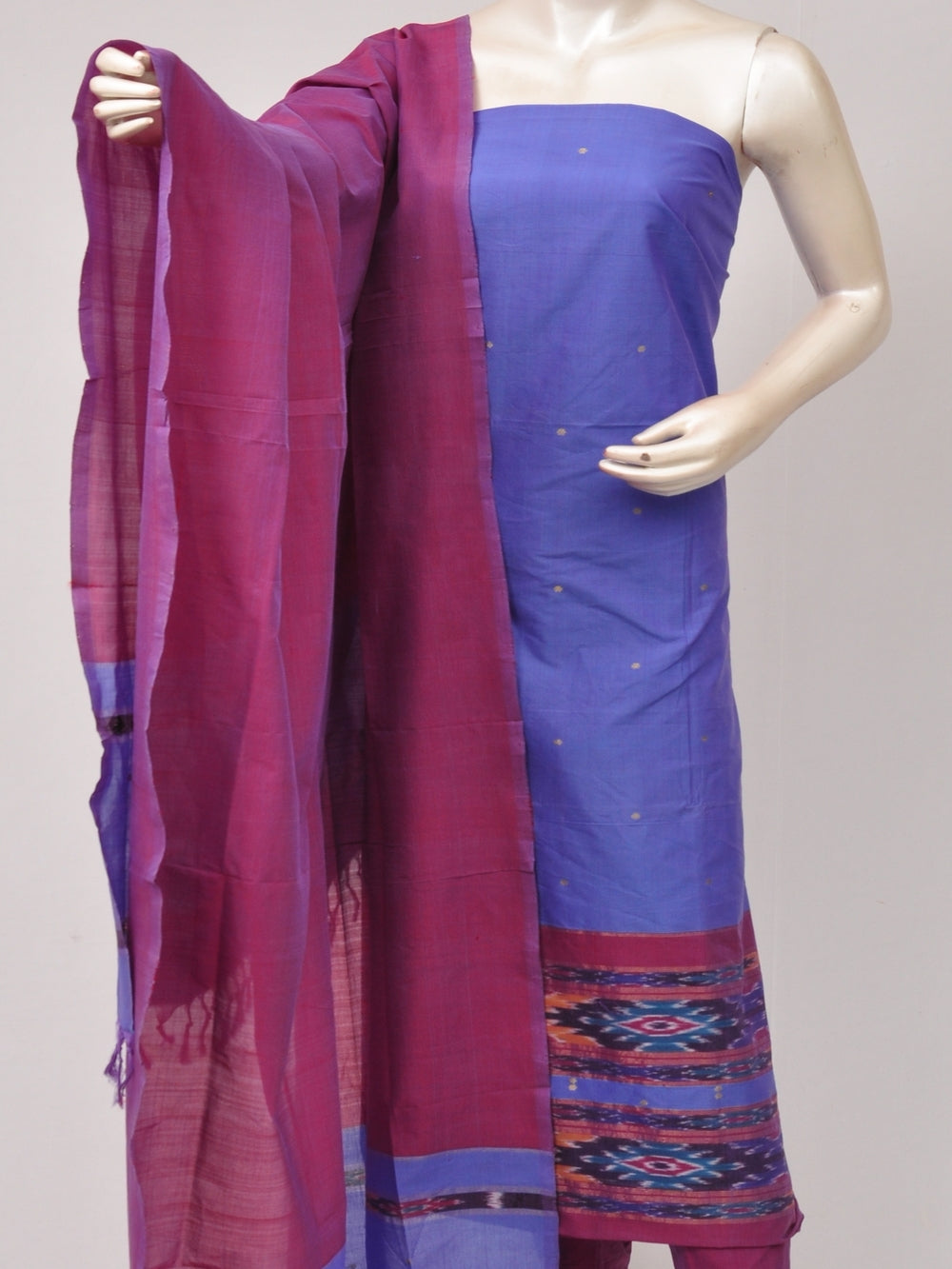 Silk   Woven Designer Dress Material [D80810029]