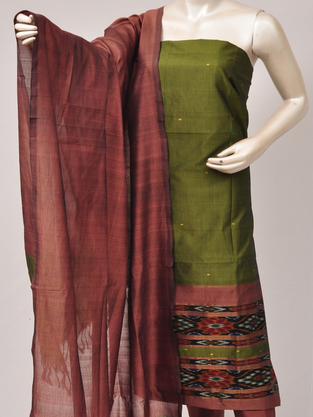 Silk   Woven Designer Dress Material [D80810050]