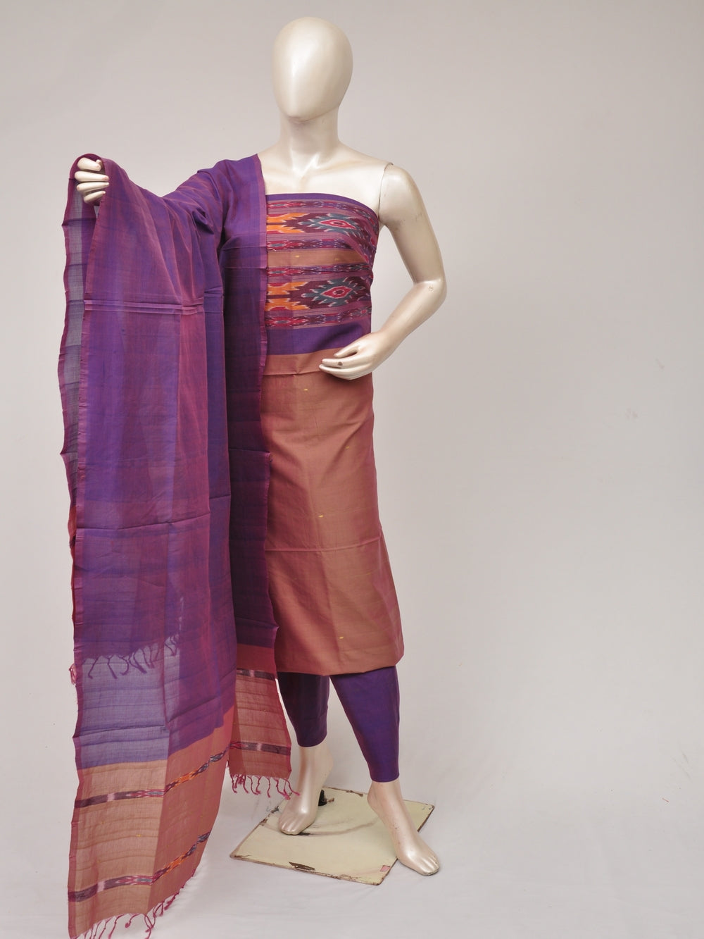 Silk Woven Designer Dress Material    [D81030024]