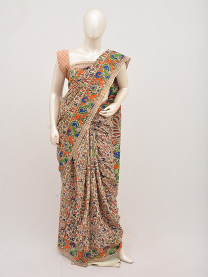 Kalamkari Cotton Saree [D00712038]