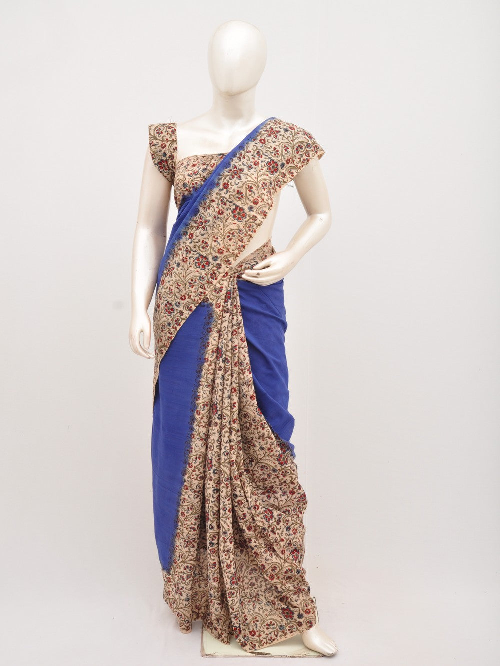 Kalamkari Cotton Saree [D00712041]
