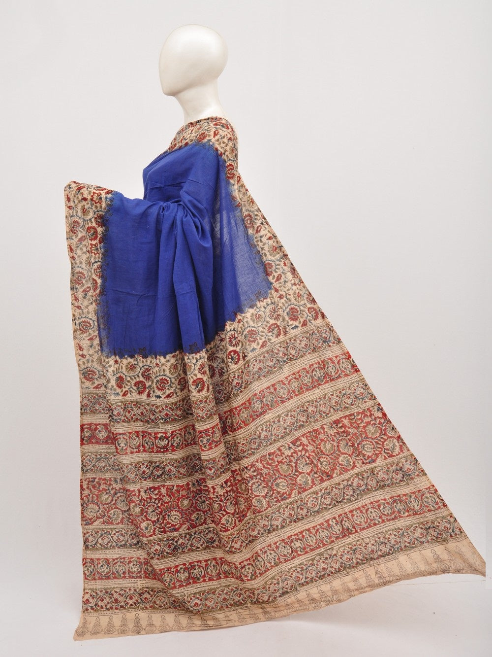 Kalamkari Cotton Saree [D00712043]