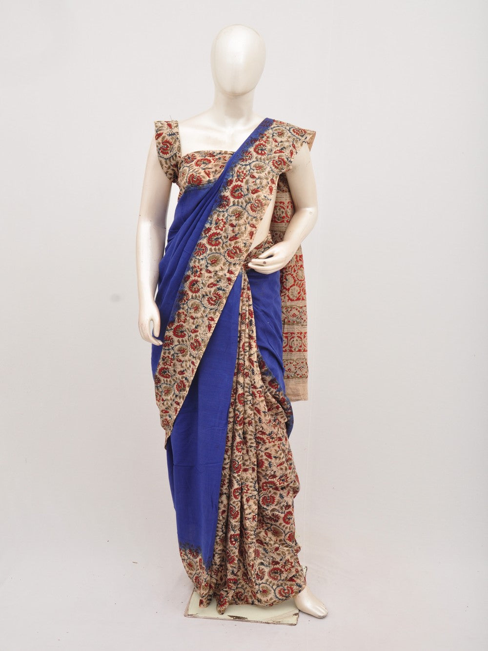 Kalamkari Cotton Saree [D00712043]