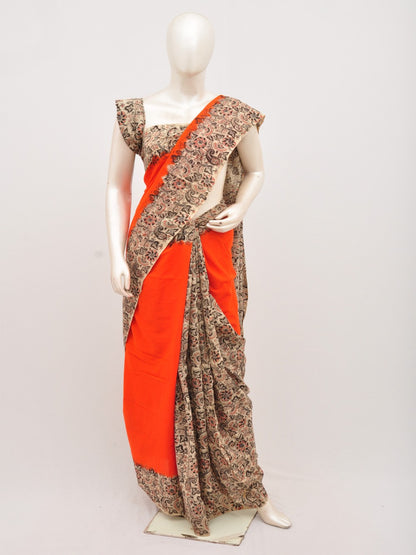 Kalamkari Cotton Saree [D00712049]