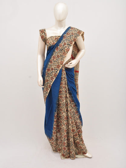 Kalamkari Cotton Saree [D00712050]