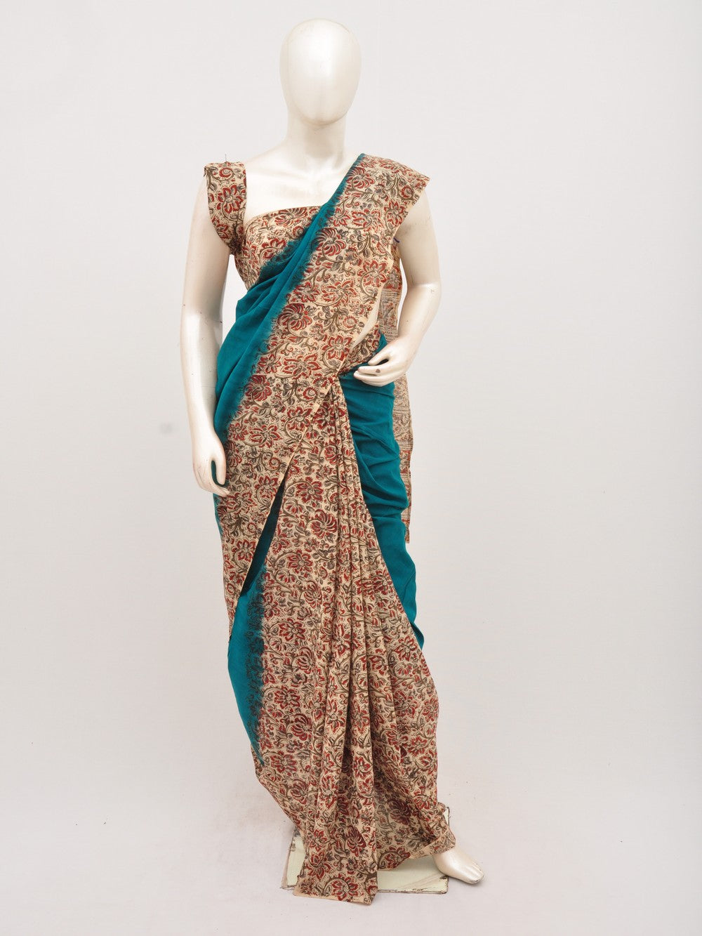 Kalamkari Cotton Saree [D00712051]
