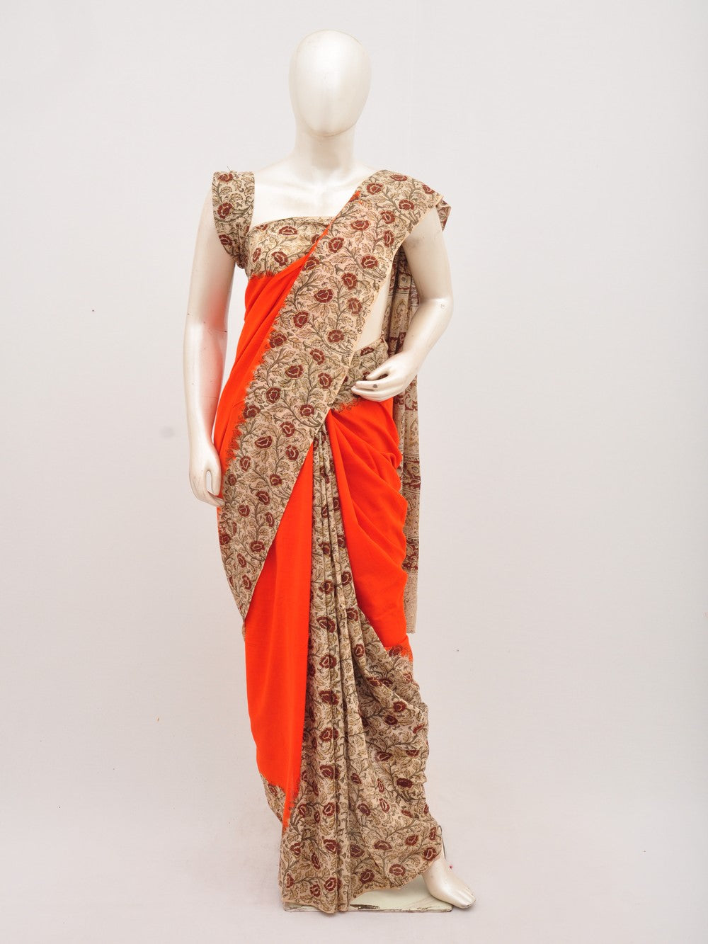 Kalamkari Cotton Saree [D00716004]