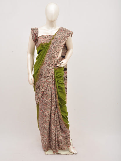 Kalamkari Cotton Saree [D00716005]