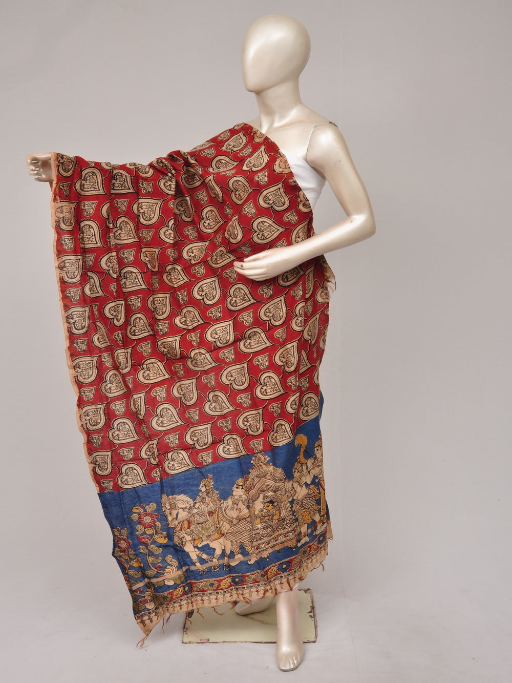 Kalamkari Chanderi Silk Chunnis [D81114032]