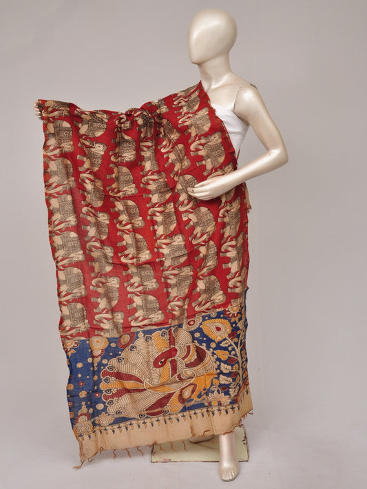 Kalamkari Chanderi Silk Chunnis [D81114048]