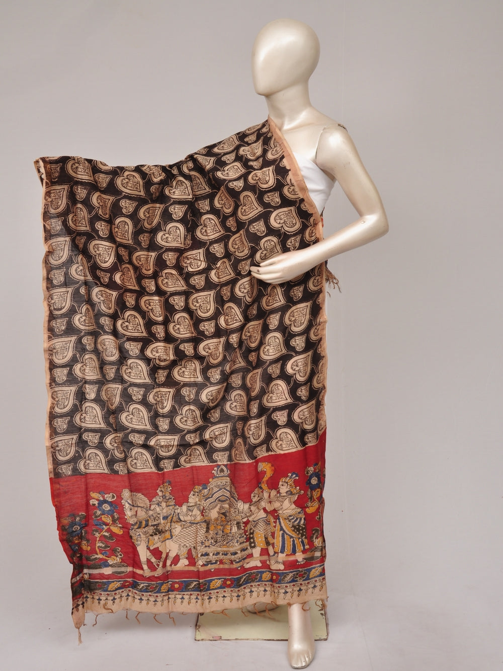 Kalamkari Chanderi Silk Chunnis [D81114053]
