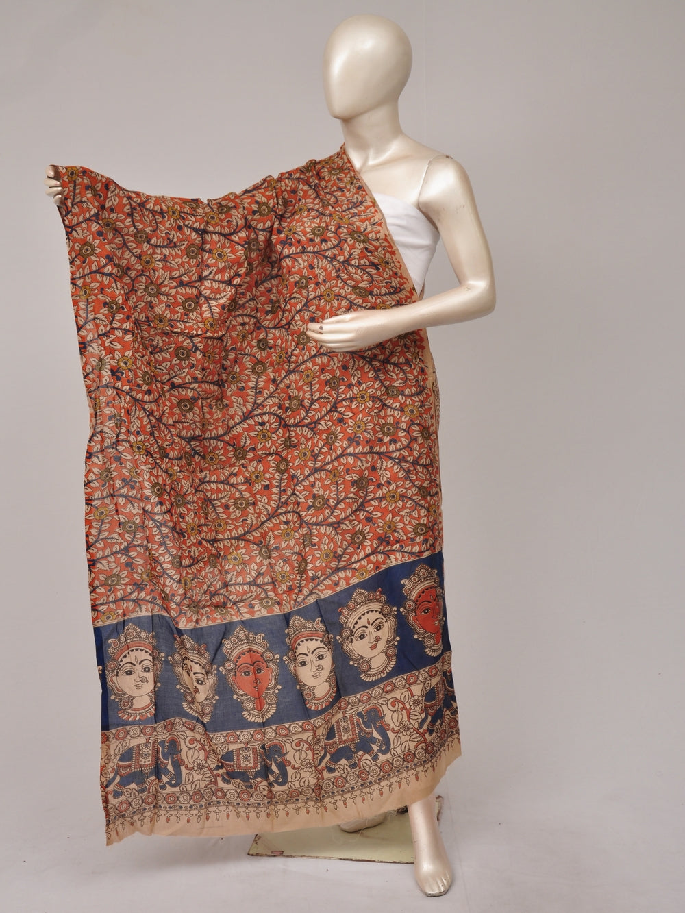 Kalamkari  Silk Chunnis [D81114077]