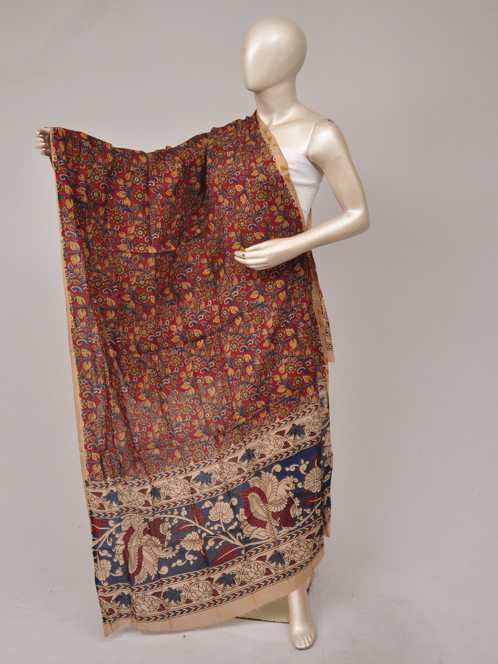 Kalamkari  Silk Chunnis [D81114082]