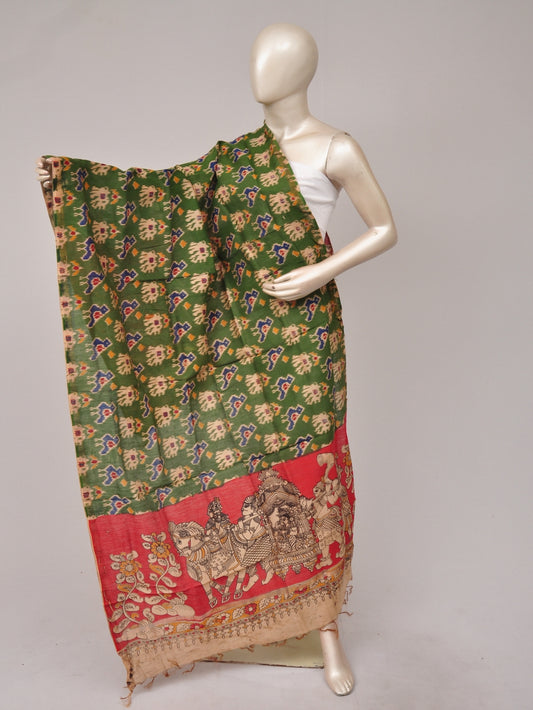 Kalamkari Chanderi Silk Chunnis [D81114090]