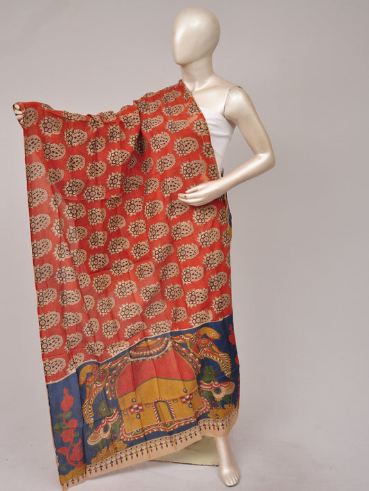 Kalamkari Silk Chunnis [D81114092]