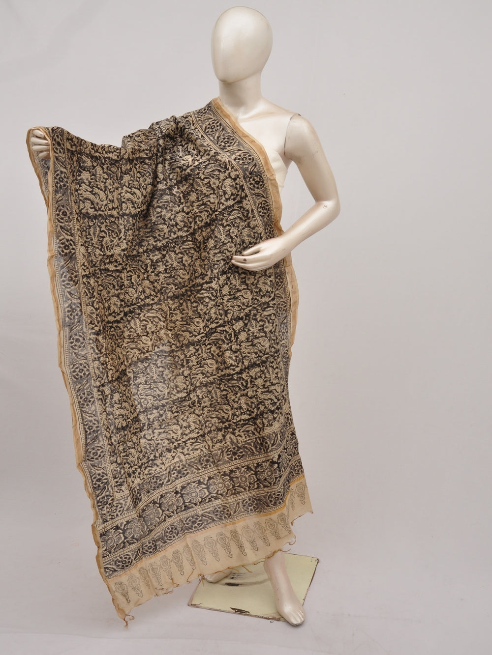 Kalamkari Chanderi Silk Chunnis [D90504051]