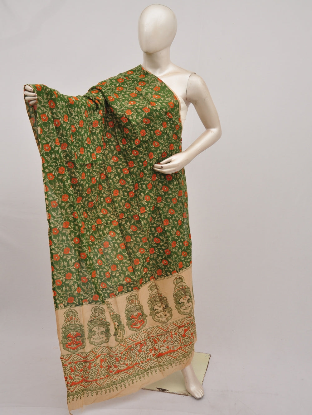 Kalamkari Chanderi Silk Chunnis [D90504052]