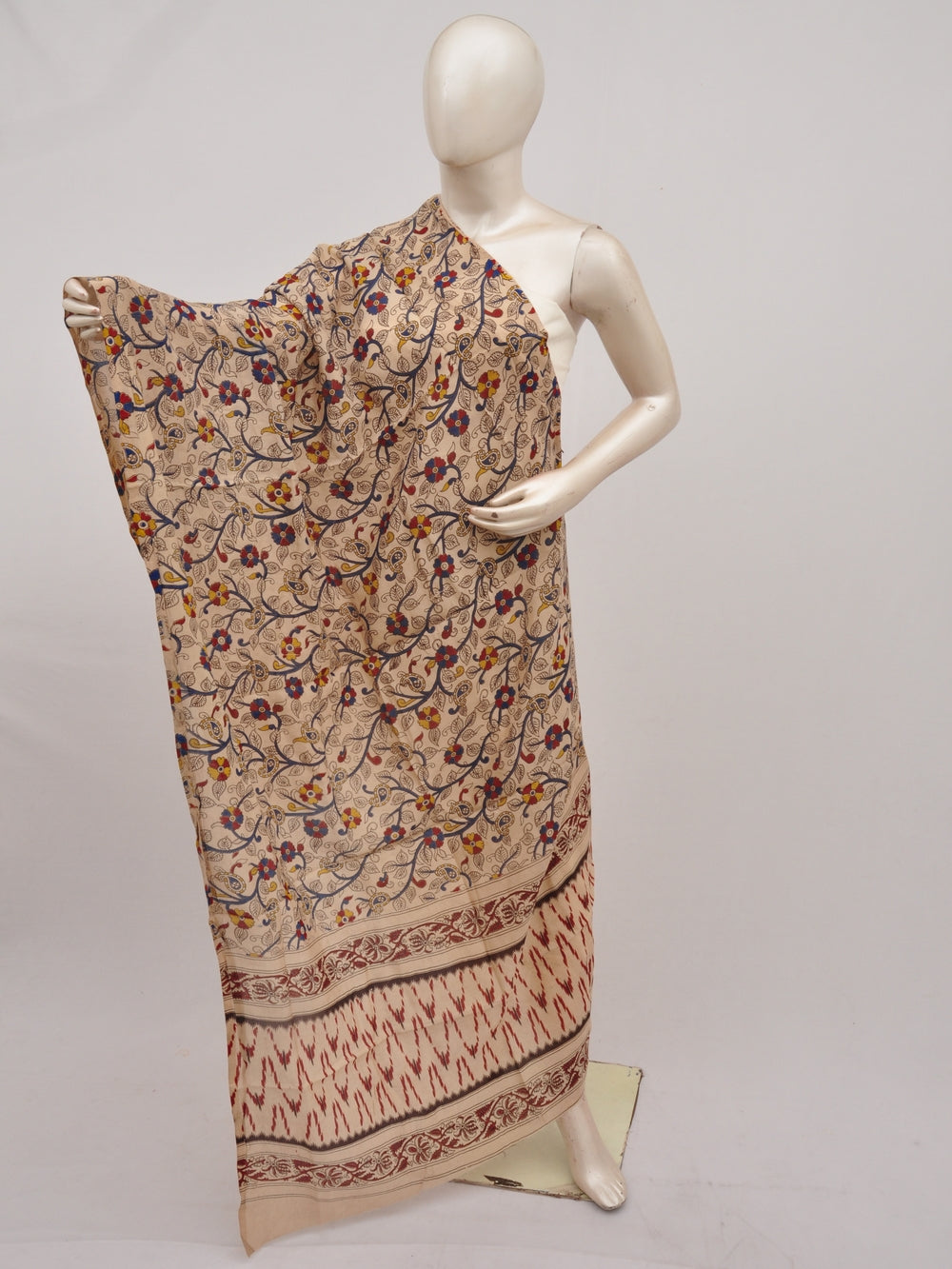 Kalamkari Chanderi Silk Chunnis [D90504060]