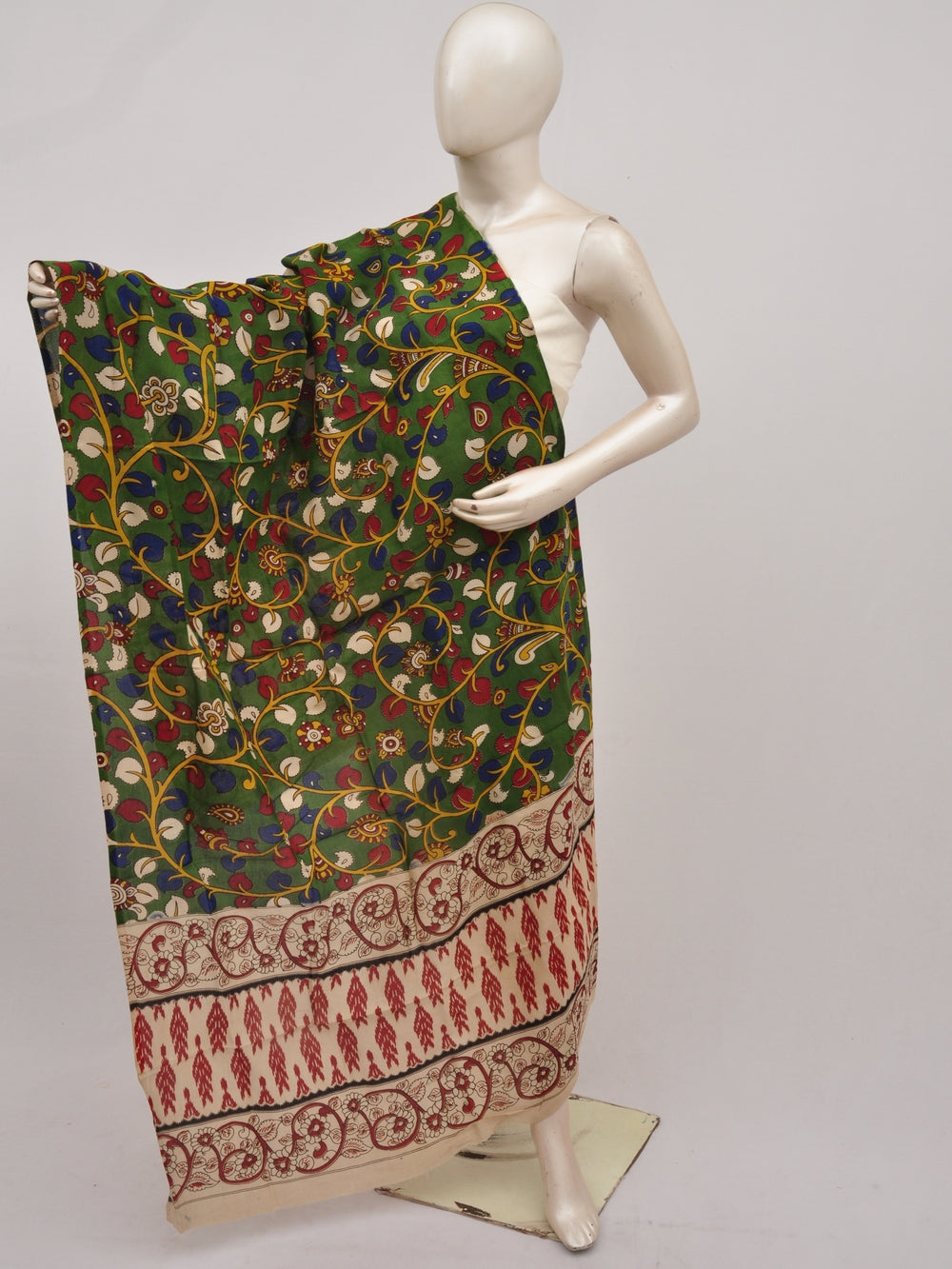 Kalamkari Chanderi Silk Chunnis [D90504067]