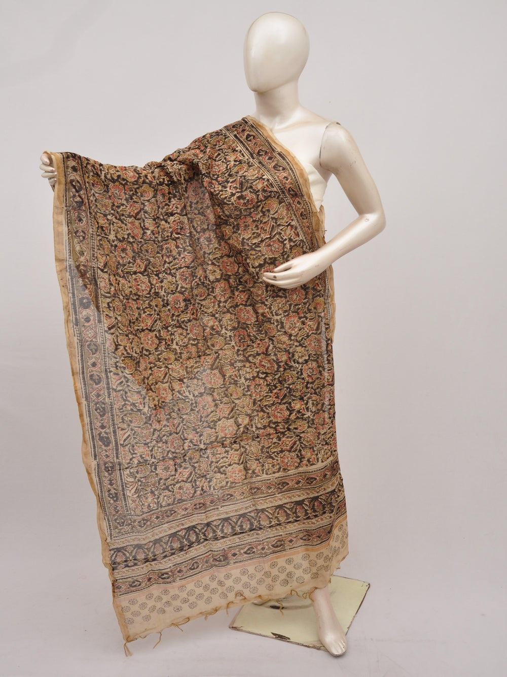 Kalamkari Chanderi Silk Chunnis [D90504074]