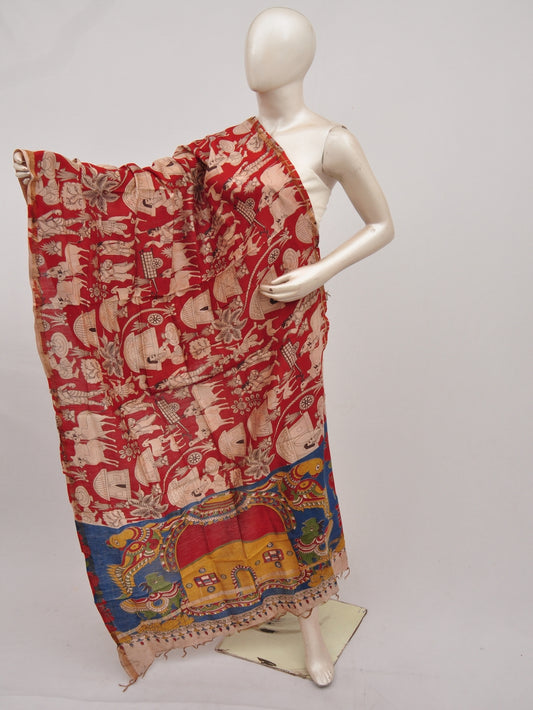 Kalamkari Chanderi Silk Chunnis [D90504076]