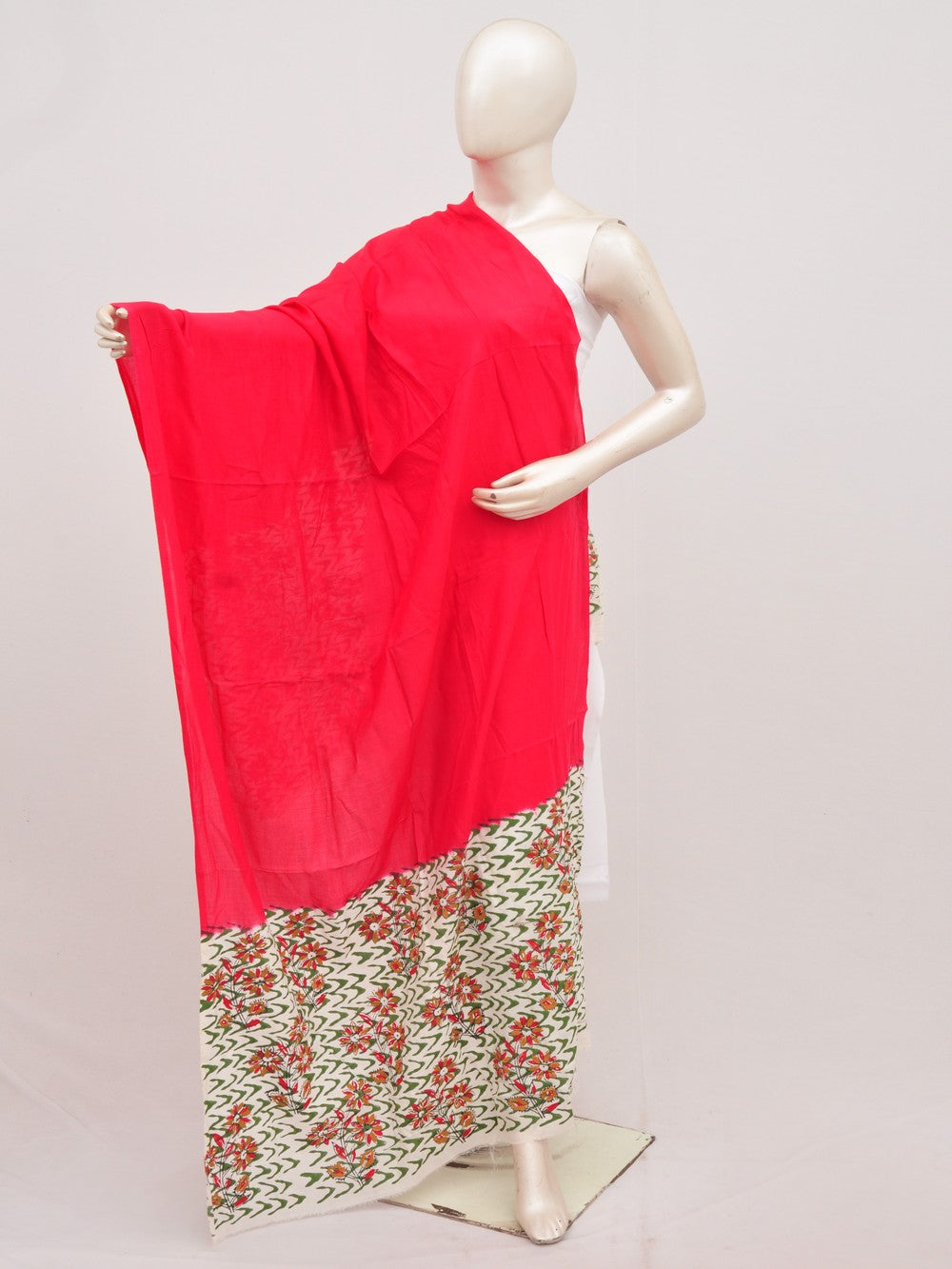 Kalamkari Chanderi Silk Chunnis [D91025001]