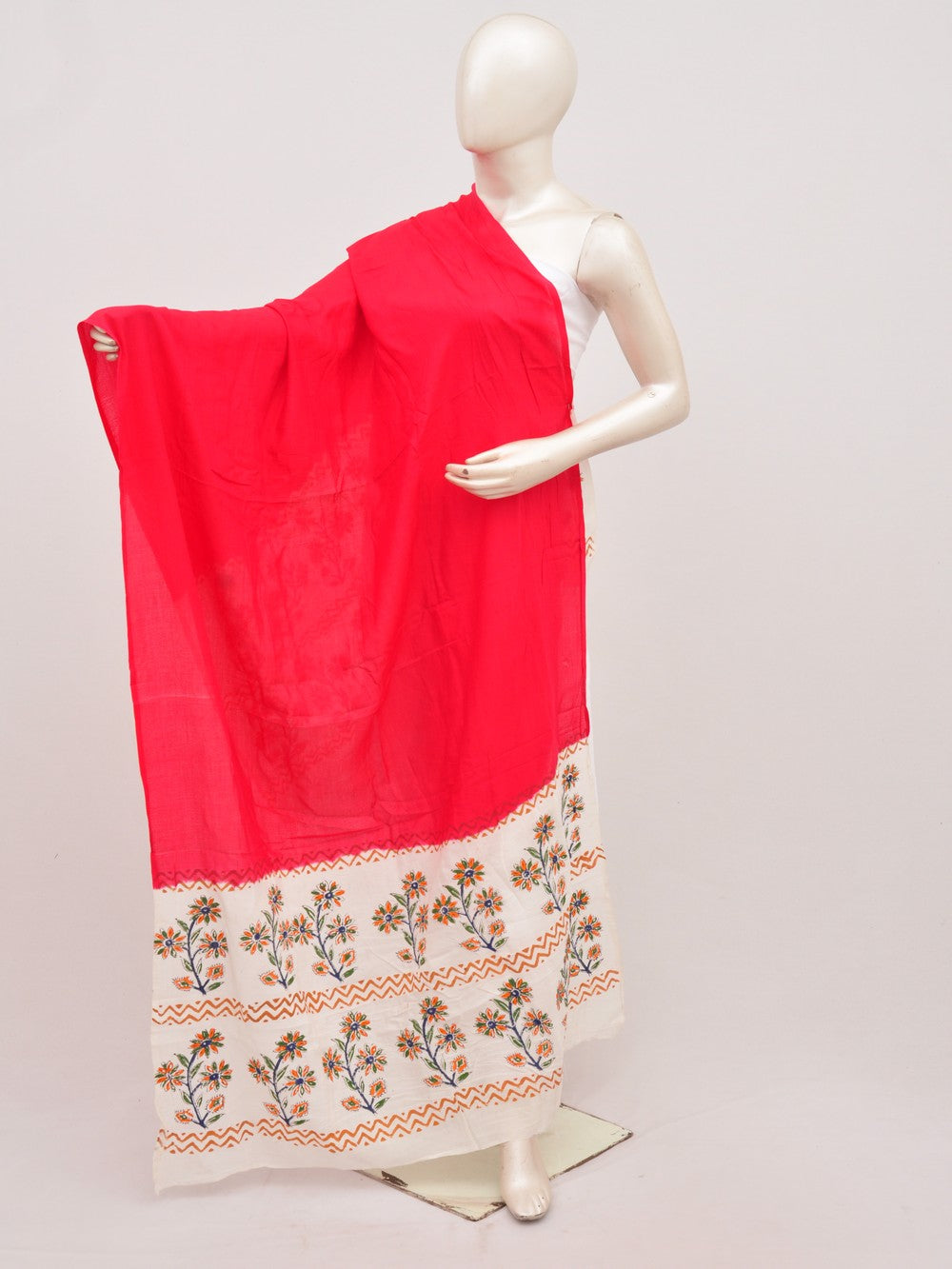 Kalamkari Chanderi Silk Chunnis [D91025005]
