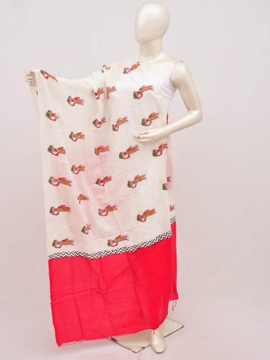 Kalamkari Chanderi Silk Chunnis [D91025008]