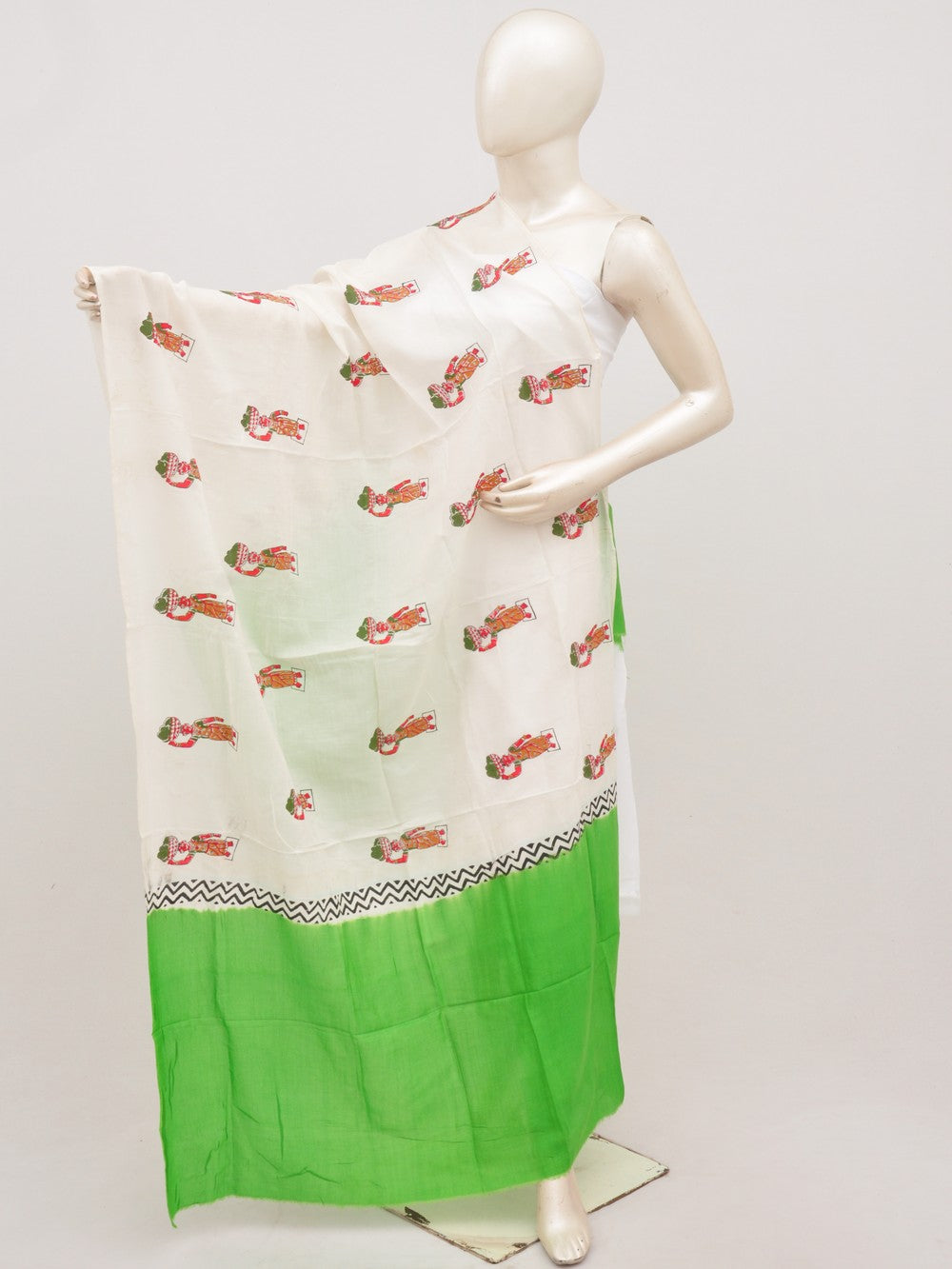 Kalamkari Chanderi Silk Chunnis [D91025011]