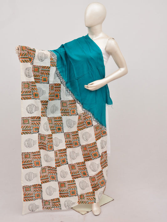 Kalamkari Chanderi Silk Chunnis [D91025017]