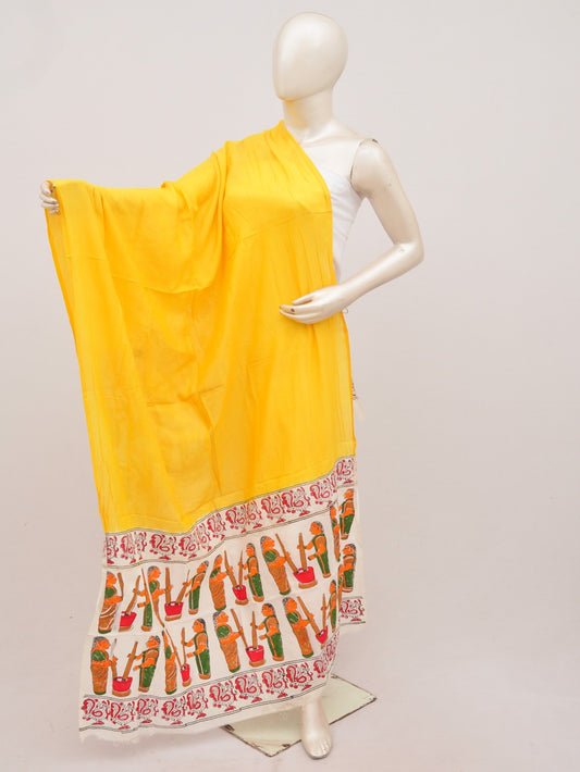 Kalamkari Chanderi Silk Chunnis [D91025028]