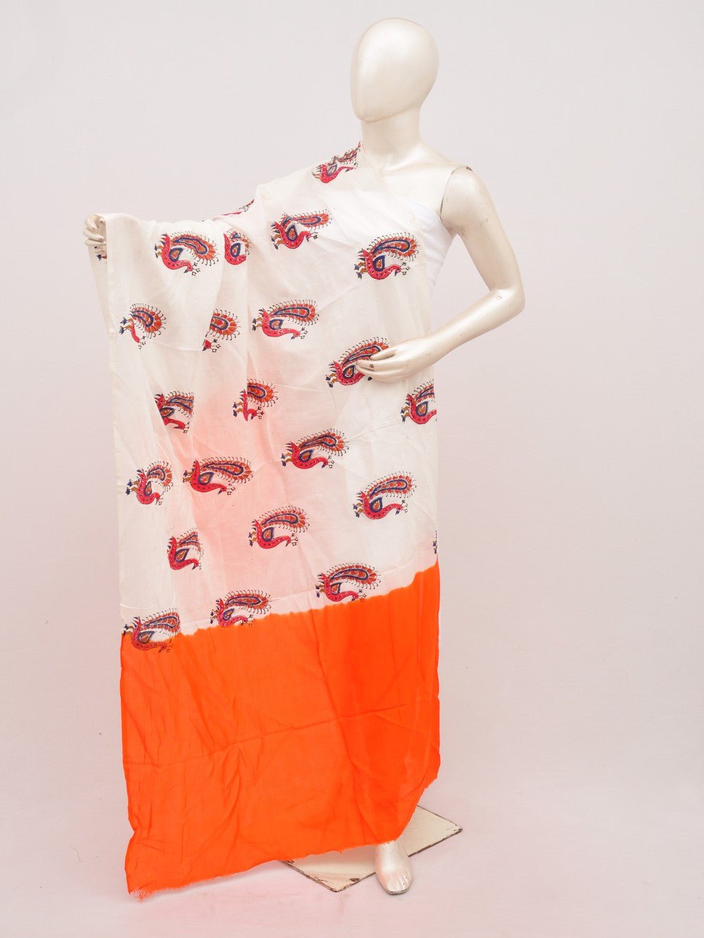 Kalamkari Chanderi Silk Chunnis [D91025031]