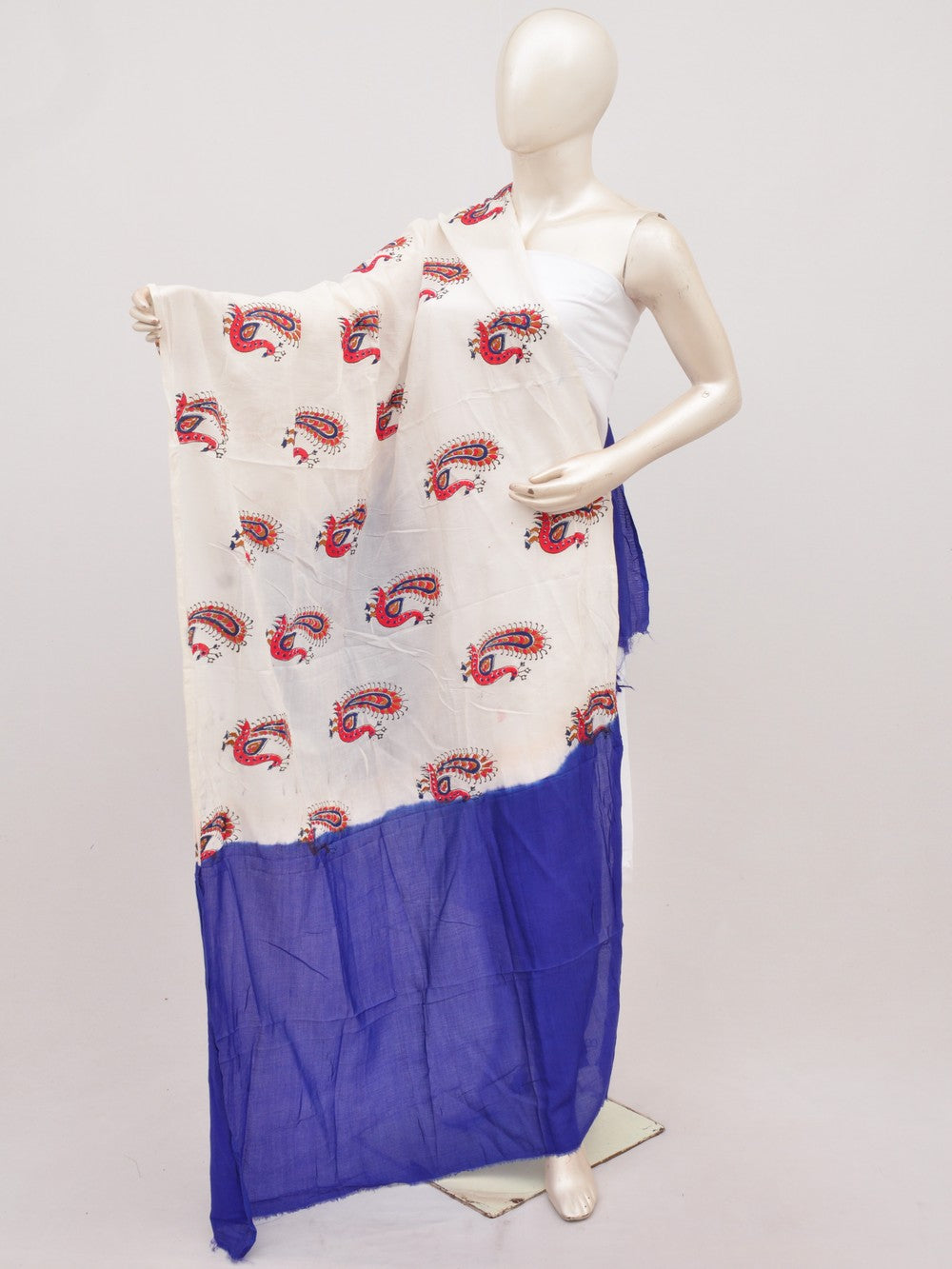 Kalamkari Chanderi Silk Chunnis [D91025033]