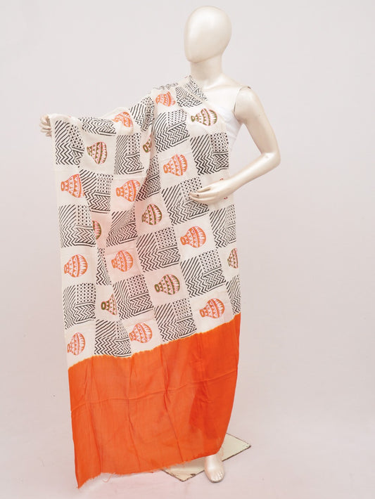 Kalamkari Chanderi Silk Chunnis [D91025035]