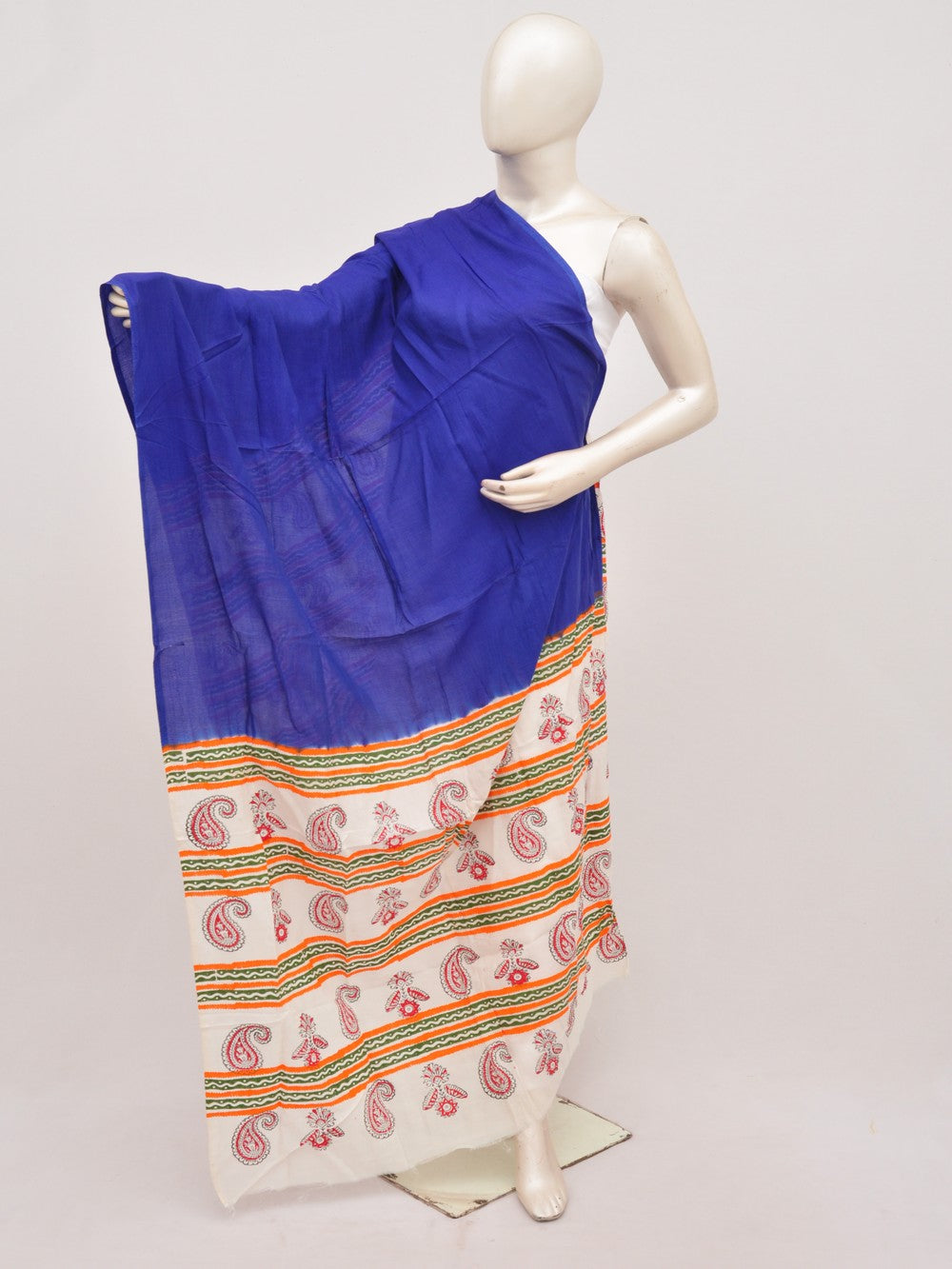 Kalamkari Chanderi Silk Chunnis [D91025046]