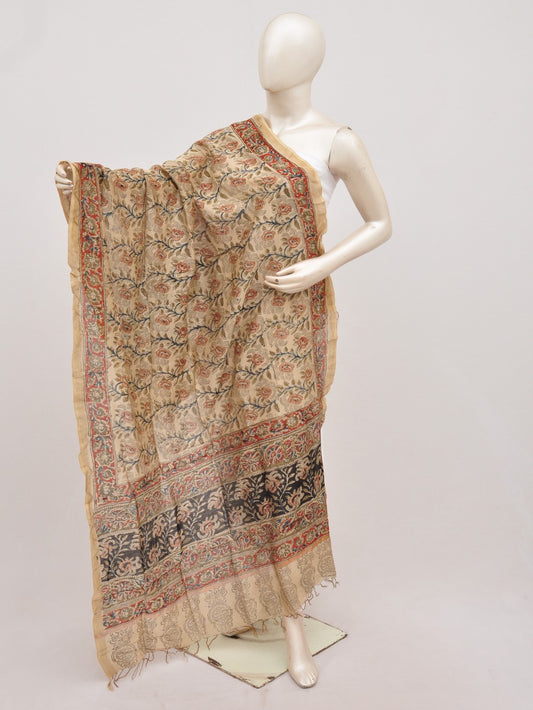 Kalamkari Chanderi Silk Chunnis [D91025063]