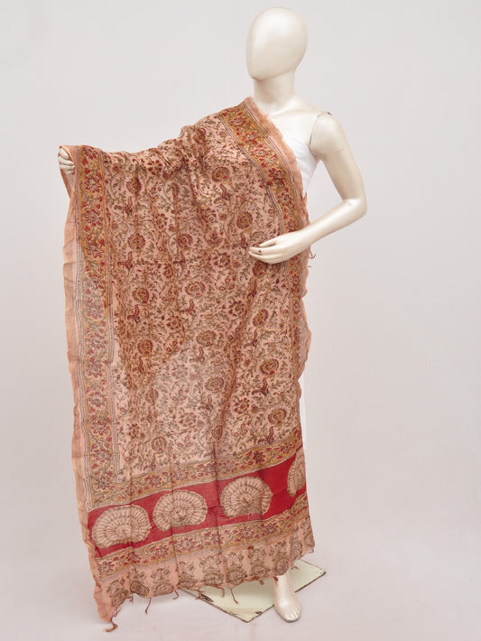 Kalamkari Chanderi Silk Chunnis [D91025070]