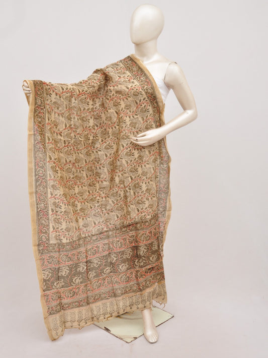 Kalamkari Chanderi Silk Chunnis [D91025073]