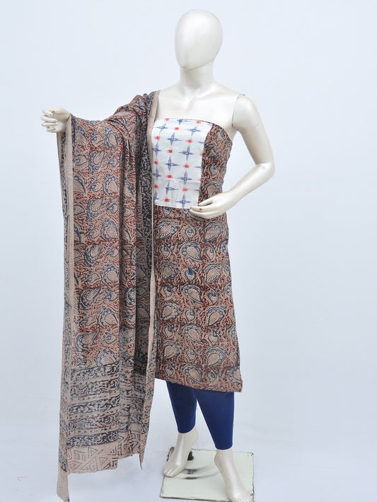 Kalamkari Ikkat Designer Dress Material [D20628051]