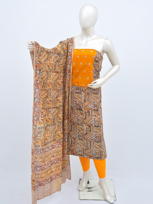 Kalamkari Ikkat Designer Dress Material [D20628055]