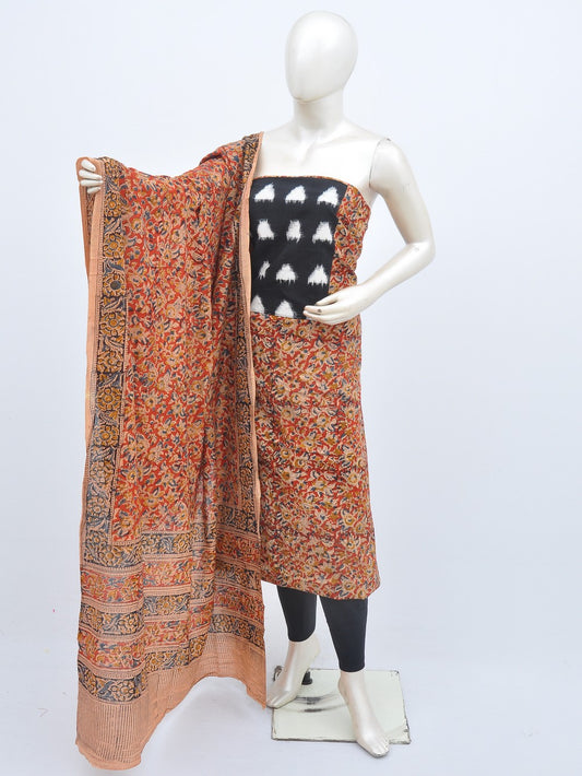 Kalamkari Ikkat Designer Dress Material [D20628060]